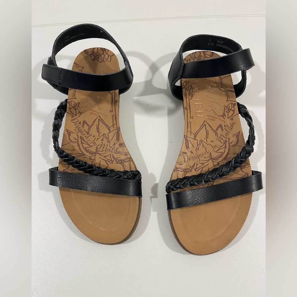 Blowfish Malibu girls Madrigal-k, sandals, girl size 3